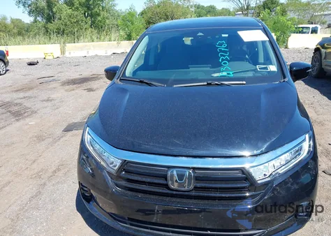 2023 Honda Odyssey Elite z USA, uszkodzony, nr VIN 5FNRL6H97PB017653